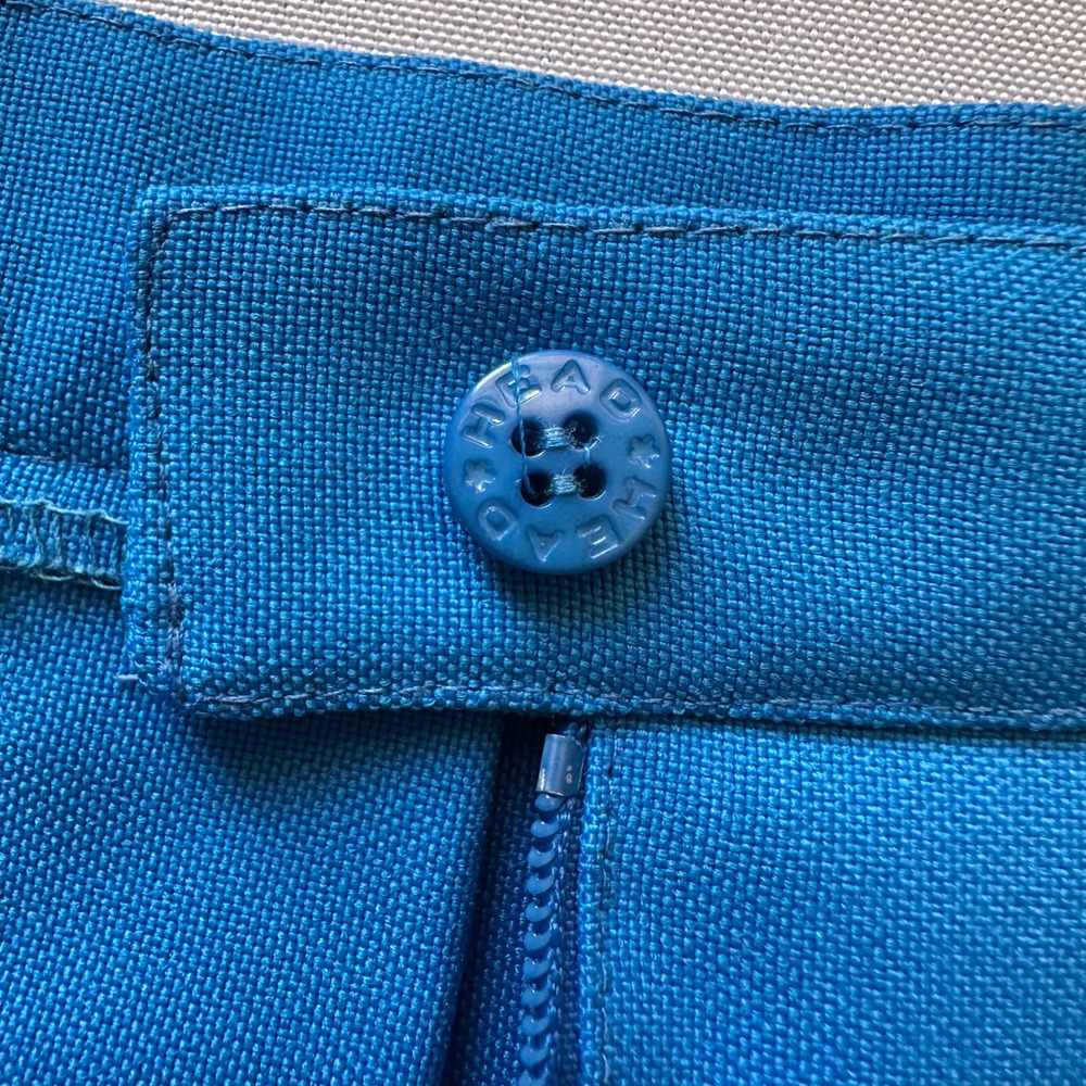 Vintage Head Sportswear Blue Pleated Tennis Skirt Women 10 USA Sporty Pickleball - Picture 9 of 13